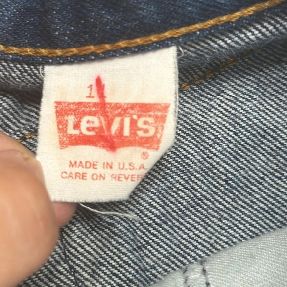 Levi’s Made In The USA High Rise Denim Jeans - Picture 6 of 11